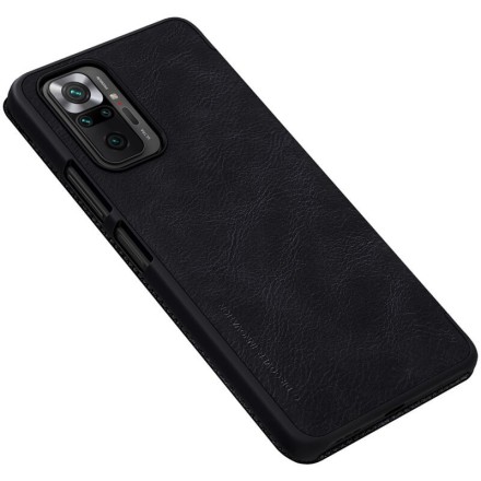 Чехол-книжка Nillkin Qin Leather Case для Xiaomi Redmi Note 10 Pro черный