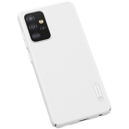 Накладка пластиковая Nillkin Frosted Shield для Samsung Galaxy A52 A525 белая