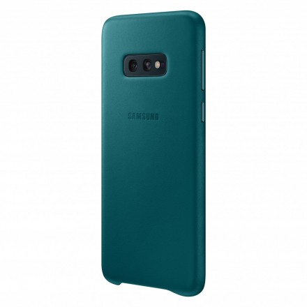 Накладка Samsung Leather Cover для Samsung Galaxy S10e G970 EF-VG970LGEGRU зеленая