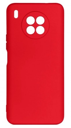 Накладка силиконовая Soft Touch для Honor 50 Lite / Huawei Nova 8i красная