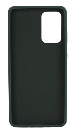 Накладка силиконовая Silicone Cover для Samsung Galaxy A72 A725 зелёная