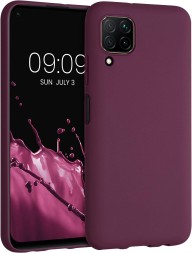 Накладка силиконовая Silicone Cover для Huawei P40 Lite фиолетовая
