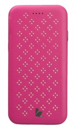 Чехол Jisoncase Fashion Flip Case для iPhone 6/6s розовый