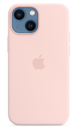 Накладка силиконовая Apple Silicone Case MagSafe для iPhone 13 Mini MM203ZE/A Chalk Pink