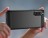 Накладка пластиковая для Sony Xperia 10 V (Sony Xperia 10 5) карбон сталь чёрная