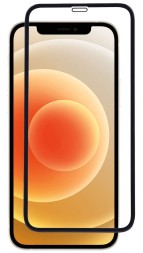 Защитное стекло FaisON для iPhone 12 mini полноэкранное черное
