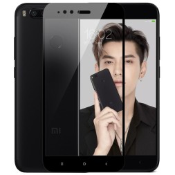 Защитное стекло для Xiaomi Mi5X/MiA1 полноэкранное черное
