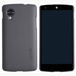 Накладка Nillkin Frosted Shield пластиковая для LG Nexus 5 (Google Nexus 5) Black (черная)