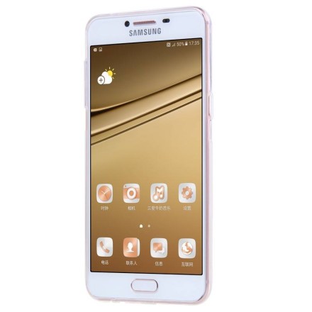 Накладка силиконовая Nillkin Nature TPU Case для Samsung Galaxy C7 C7000 прозрачная