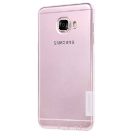 Накладка силиконовая Nillkin Nature TPU Case для Samsung Galaxy C7 C7000 прозрачная