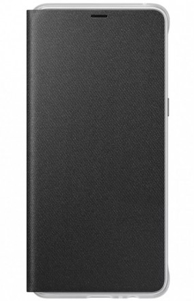 Чехол Samsung Neon Flip Cover для Samsung Galaxy A8 (2018) A530 EF-FA530PBEGRU чёрный