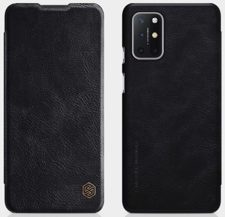 Чехол-книжка Nillkin Qin Leather Case для OnePlus 8T чёрный