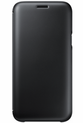 Чехол Samsung Wallet Cover для Samsung Galaxy J7 (2017) J730 EF-WJ730CBEGRU черный