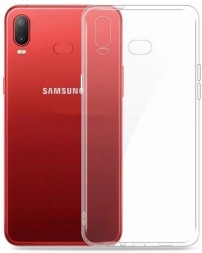 Накладка силиконовая для Samsung Galaxy A6S (2018) G6200 прозрачная