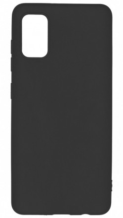 Накладка силиконовая для Samsung Galaxy A71 A715 черная