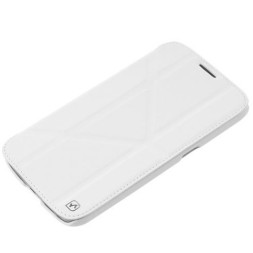 Чехол HOCO Crystal Leather Case для Samsung Galaxy Mega 6.3 i9200/9205 White