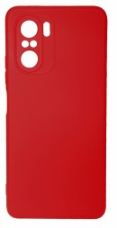 Накладка силиконовая Soft Touch для Poco F3 / Xiaomi Mi 11i красная
