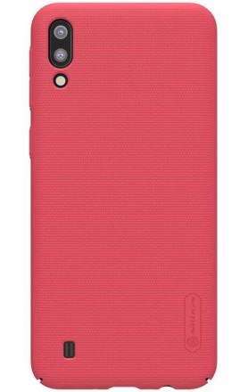 Накладка пластиковая Nillkin Frosted Shield для Samsung Galaxy M10 M105 красная