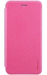 Чехол-книжка Nillkin Sparkle Series для Huawei Honor 8 Lite/P8 Lite 2017 розовый