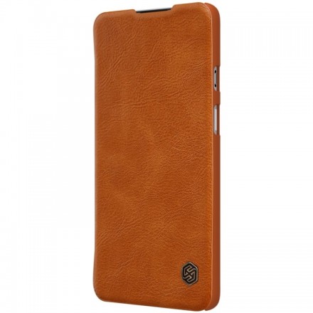 Чехол-книжка Nillkin Qin Leather Case для OnePlus 8T коричневый