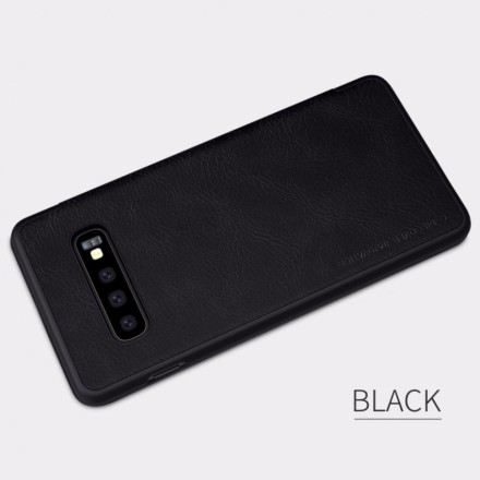 Чехол-книжка Nillkin Qin Leather Case для Samsung Galaxy S10 Plus G975 черный