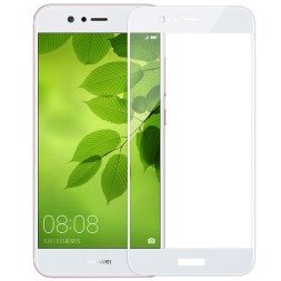 Защитное стекло для Huawei Nova 2 полноэкранное белое