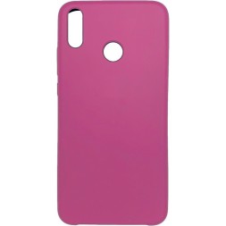 Накладка силиконовая Silicone Cover для Huawei Honor 8X розовая