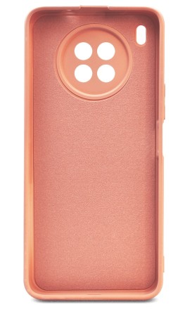 Накладка силиконовая Soft Touch для Honor 50 Lite / Huawei Nova 8i оранжевая