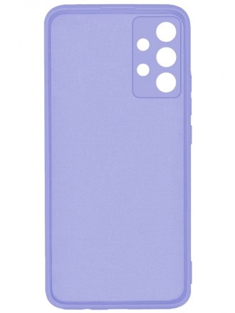 Накладка силиконовая Silicone Cover для Samsung Galaxy A32 A325 сиреневая