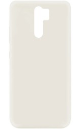 Накладка силиконовая Silicone Cover для Xiaomi Redmi Note 8 Pro белая