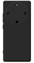 Накладка силиконовая Silicone Cover для Honor X9a / Honor X40 5G / Honor Magic5 Lite 5G черная