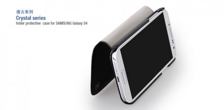 Чехол-книжка HOCO Crystal Leather Case для Samsung Galaxy S4 i9500/i9505 черный