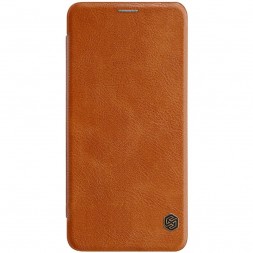Чехол Nillkin Qin Leather Case для Samsung Galaxy A9 (2018) A920 коричневый