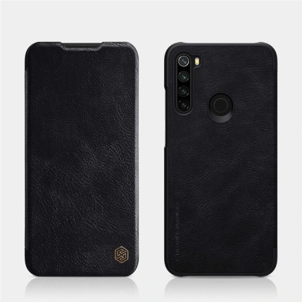 Чехол Nillkin Qin Leather Case для Xiaomi Redmi Note 8 / Note 8 (2021) черный