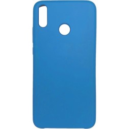 Накладка силиконовая Silicone Cover для Honor 8X голубая