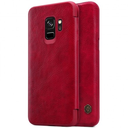 Чехол-книжка Nillkin Qin Leather Case для Samsung Galaxy S9 G960 красный