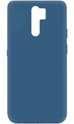 Накладка силиконовая Silicone Cover для Xiaomi Redmi Note 8 Pro синяя