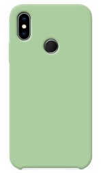 Накладка силиконовая Silicone Cover для Xiaomi Mi A2 / Mi 6X зелёная