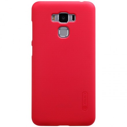 Накладка пластиковая Nillkin Frosted Shield для Asus Zenfone 3 Max ZC553KL красная