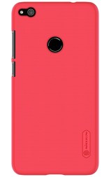 Накладка пластиковая Nillkin Frosted Shield для Honor 8 Lite / Huawei P8 Lite 2017 красная