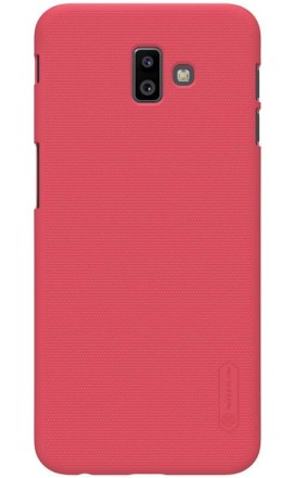 Накладка пластиковая Nillkin Frosted Shield для Samsung Galaxy J6 Plus (2018) J610 красная