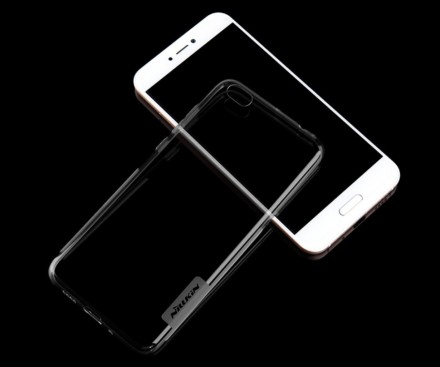Накладка силиконовая Nillkin Nature TPU Case для Xiaomi Mi 5C прозрачно-черная