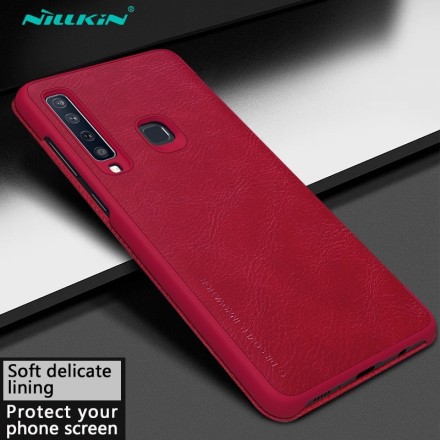 Чехол Nillkin Qin Leather Case для Samsung Galaxy A9 (2018) A920 красный