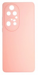 Накладка силиконовая Soft Touch для Huawei P50 Pro розовая