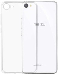 Накладка силиконовая для Meizu U20 прозрачная
