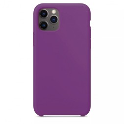 Накладка силиконовая для Apple iPhone 11 Pro Max фиолетовая