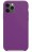 Накладка силиконовая Silicone Cover для Apple iPhone 11 Pro Max фиолетовая