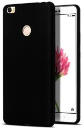 Накладка Melkco Poly Jacket силиконовая для Xiaomi Mi Max Black Mat/Чёрная