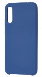 Накладка силиконовая Silicone Cover для Xiaomi Mi A3 / CC9e синяя