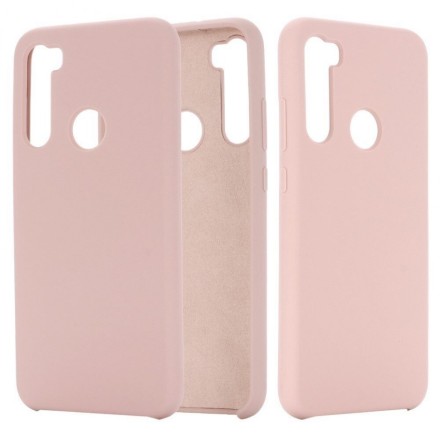 Накладка силиконовая My Colors для Xiaomi Redmi Note 8 / Note 8 (2021) розовая